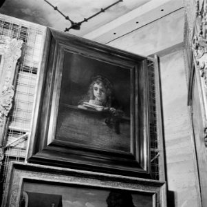 Titus aan de lessenaar van Rembrandt, Bestanddeelnr 900-2443