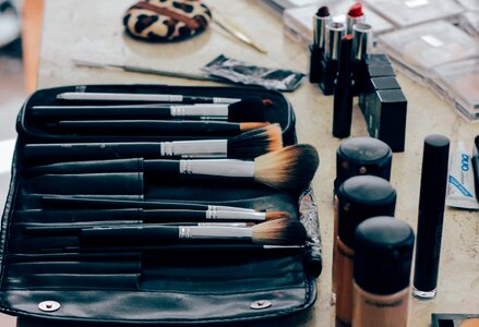 Make-up makeup kit photo