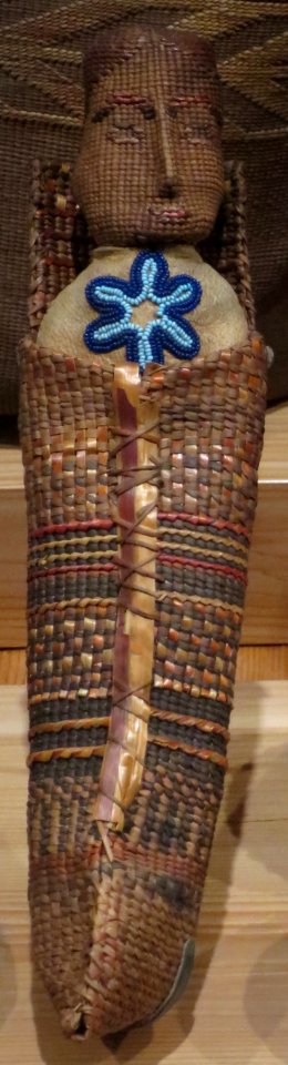 Tlingit rattle head doll, Alaska State Museum (Juneau)