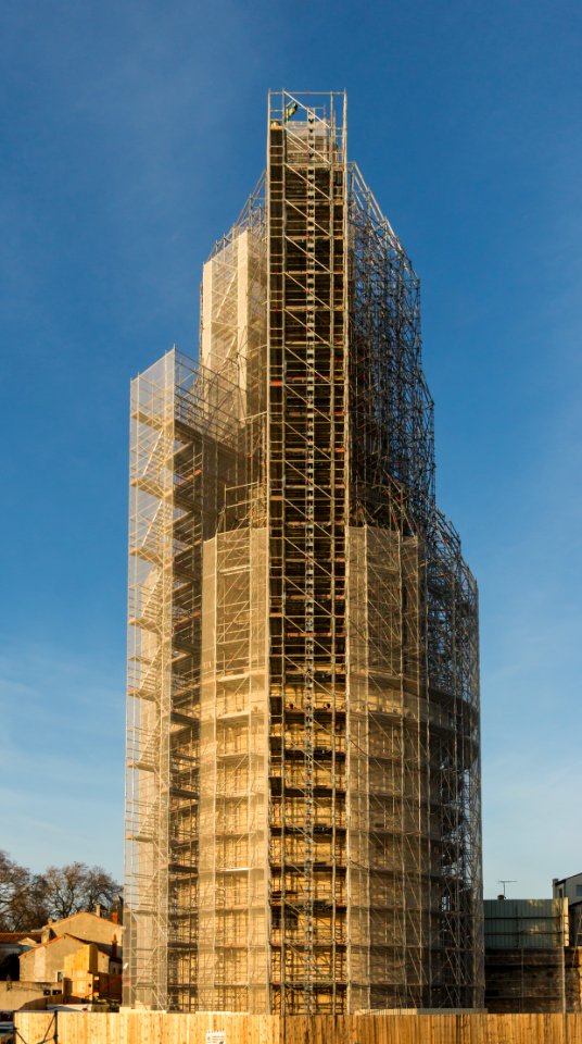 Tour de la Lanterne La Rochelle restauration échafaudage