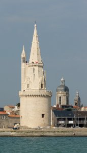 Tour Lanterne, clocher Saint-Jean, Grosse Horloge La Rochelle août 2015 Charente-Maritime photo