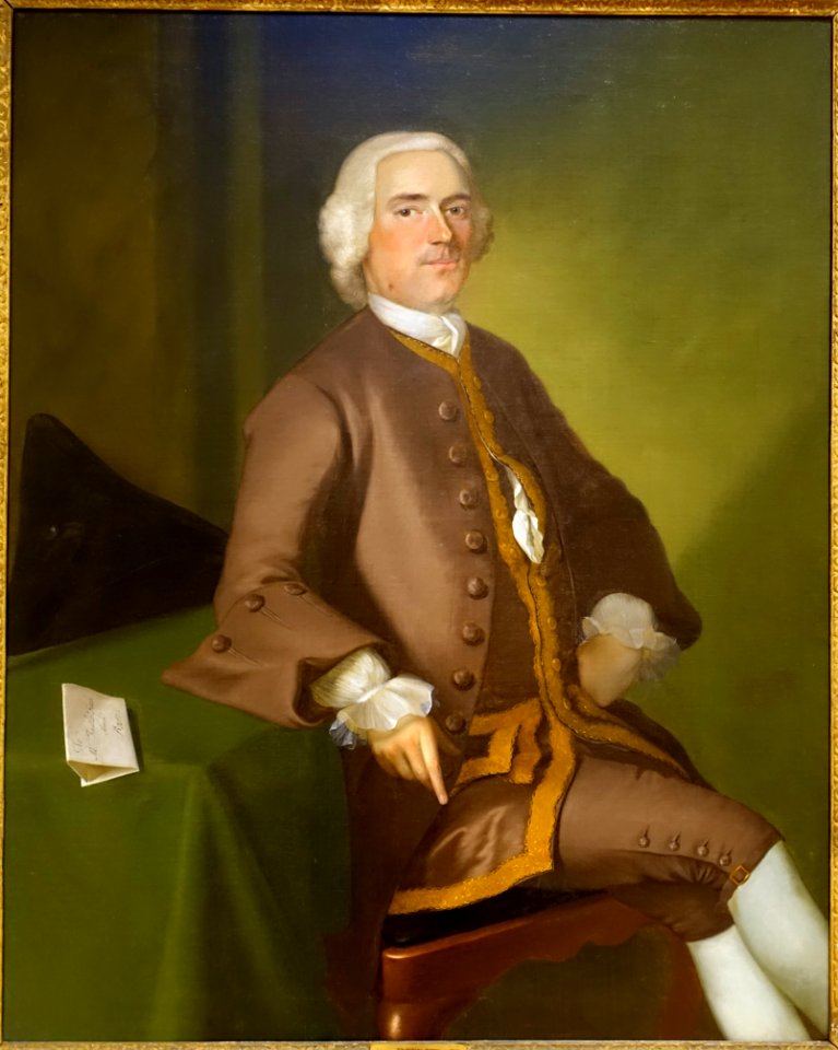 Timothy Fitch by Joseph Blackburn, 1760, oil on canvas - Peabody Essex Museum - DSC06978