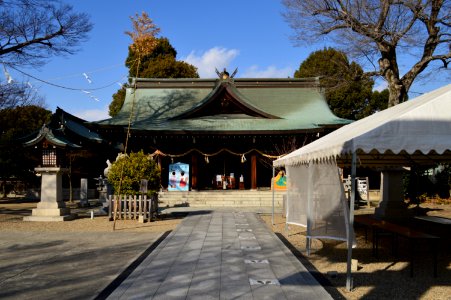 Tomobayashiuji-jinja, haiden