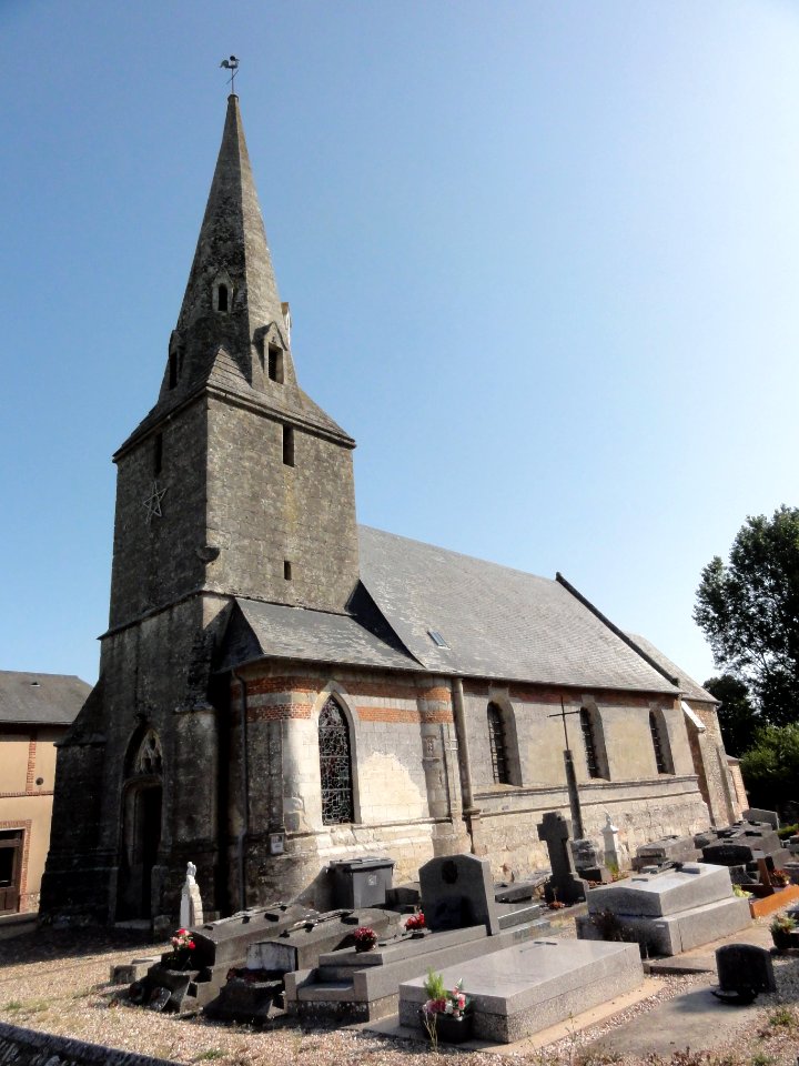 Tocqueville-les-Murs (Seine-Mar.) eglise (02)