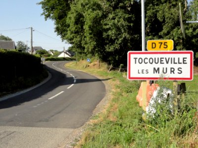 Tocqueville-les-Murs (Seine-Mar.) entrée