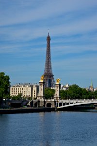 Tour Eiffel pont Alexandre III