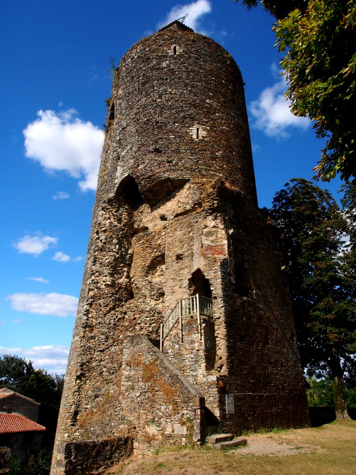 Tour de la fée Mélusine, Vouvant pic-002