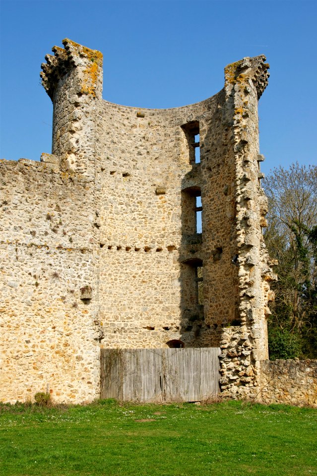 Tour ruinée château Madeleine Chevreuse 1