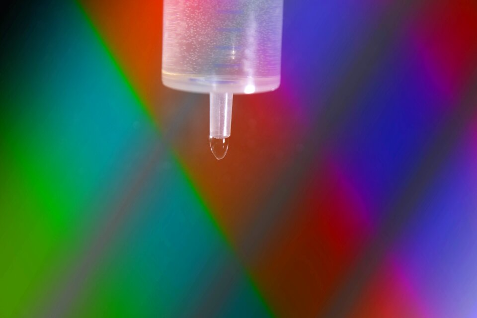Injection color background
