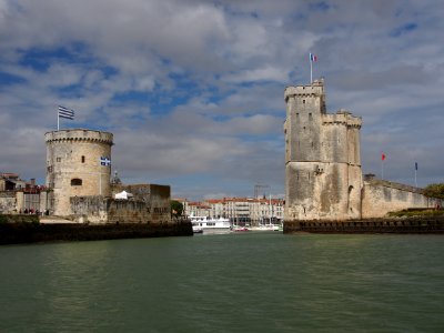 Tour de la Chaîne & Tour St Nicolas & Port of La Rochelle, France, pic-006