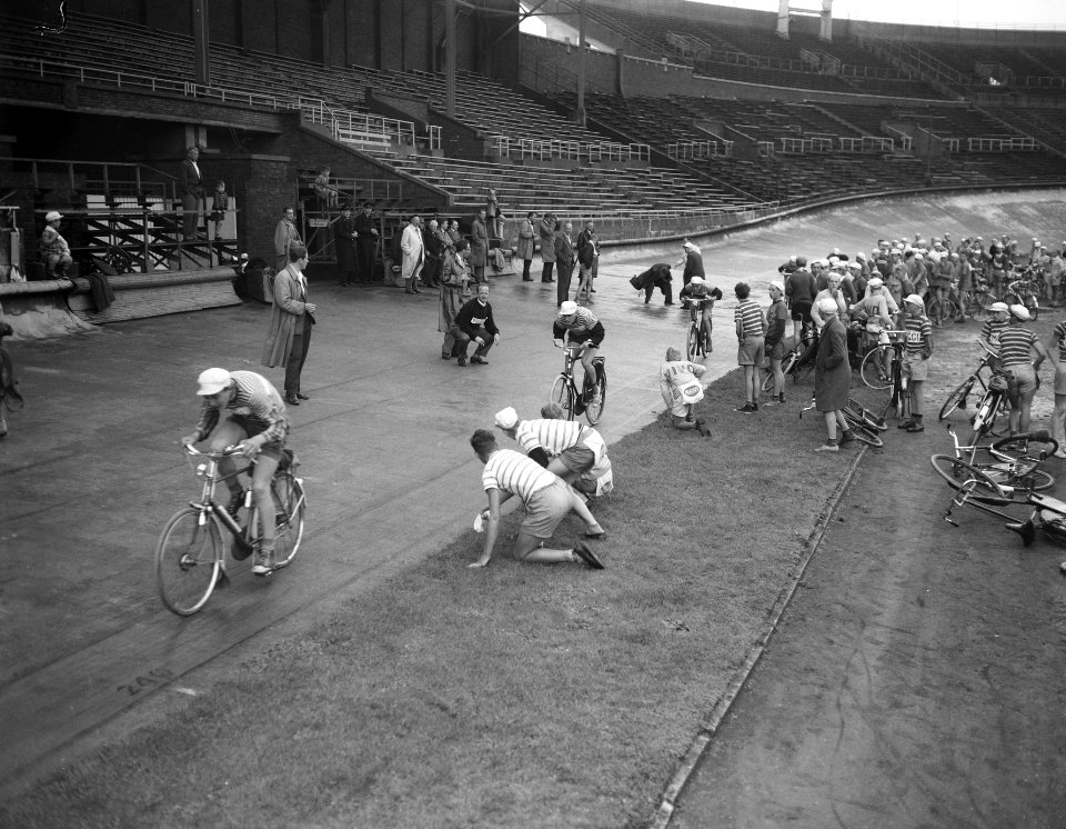 Tour de Verenigde Naties in het Olympsch Stadion te Amsterdam, Bestanddeelnr 908-8076