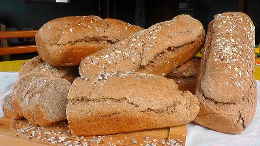 Wholemeal bread integral healthy nutrition