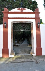 Tossa, Friedhof, Eingang