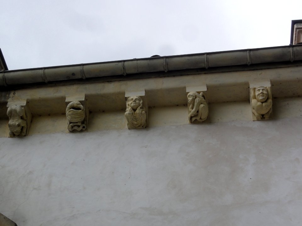 Tosse (Landes) Église Saint-Sever, modillons, 06