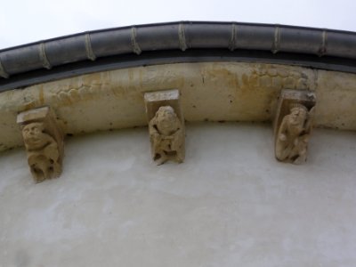 Tosse (Landes) Église Saint-Sever, modillons, 01