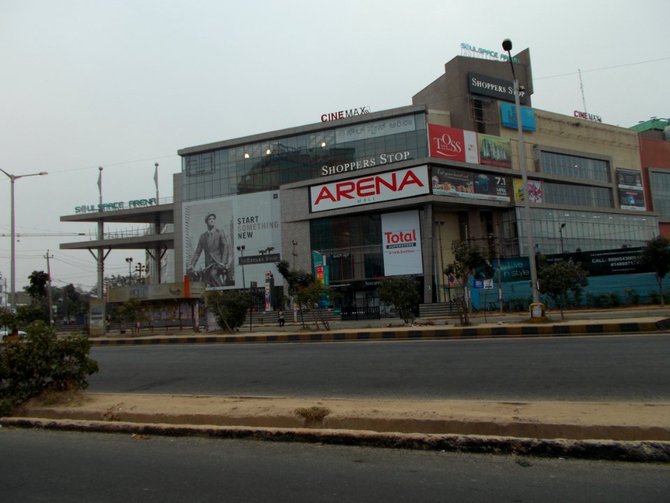 Total Mall Doddanekkondi Frontview from ORR