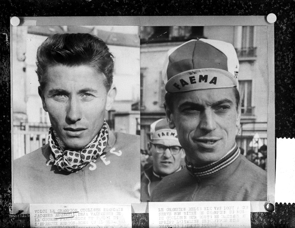 Tour de France 1962 ( Jacques Anquetil , Rik van Looy ), Bestanddeelnr 914-0427