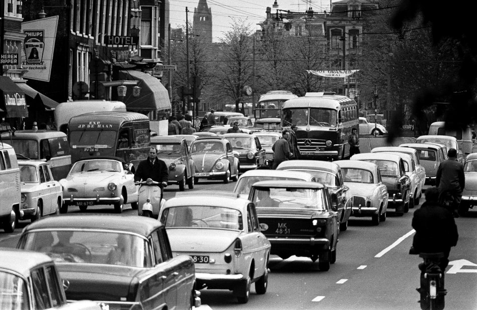 Tourismedrukte in Amsterdam, Bestanddeelnr 916-4492
