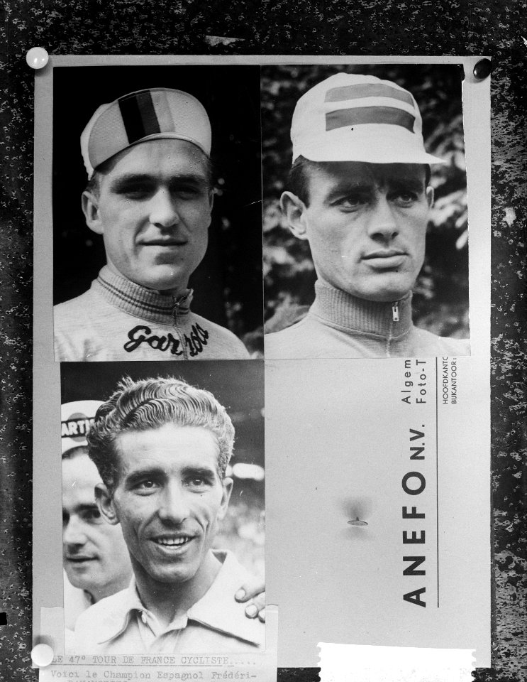 Tour de France 1962 ( Hans Juinkerman , Frederico Bohamonster en Sinerio Mauseig, Bestanddeelnr 914-0425