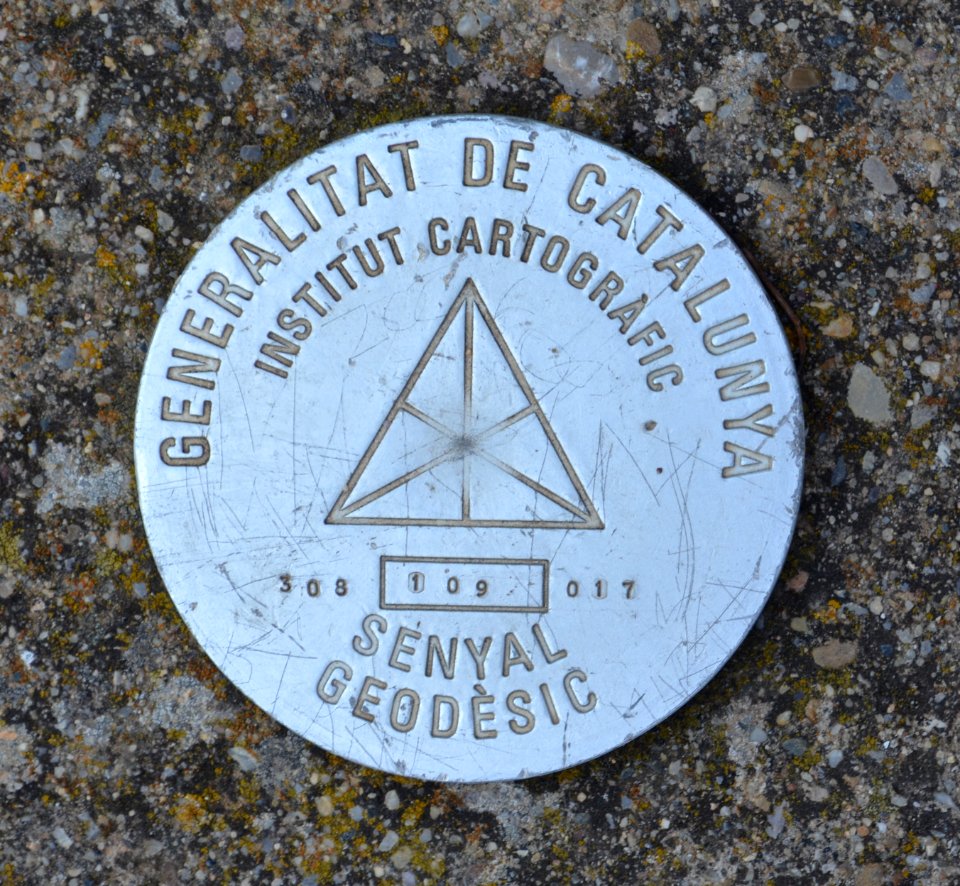 Tossa de Mar, Agulla de Pola, Senyal Geodesic