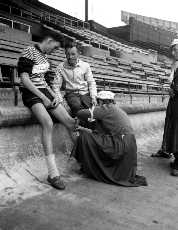 Tour de Verenigde Naties in het Olympsch Stadion te Amsterdam, Bestanddeelnr 908-8074
