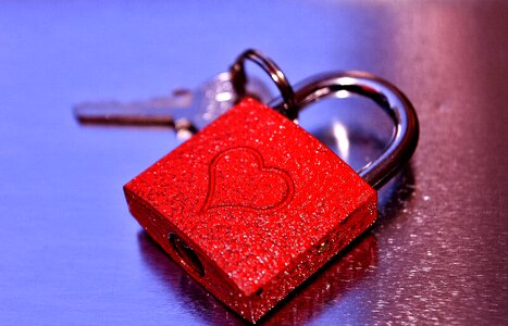 Valentine's day luck symbol