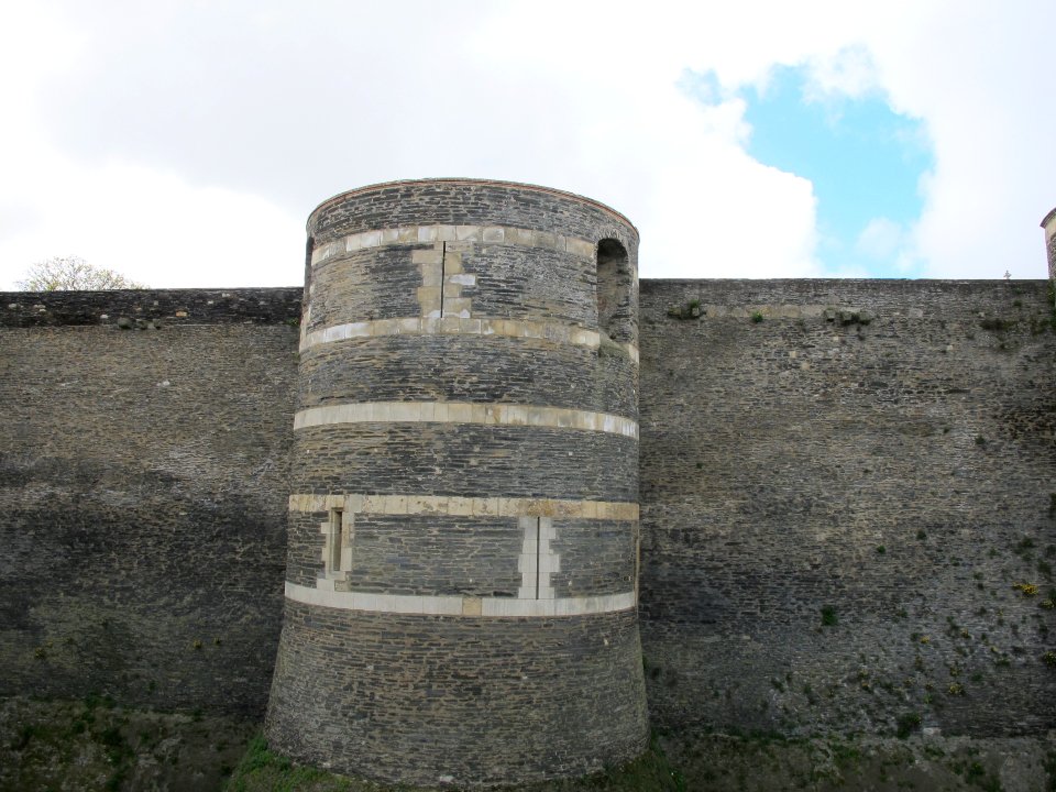 Tour du Château d'Angers, France 02