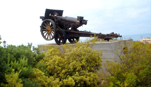 Torremolinos - Parque de la Batería, cañones 2