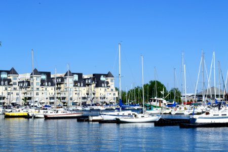 TorontoWaterfrontAndSailboats photo