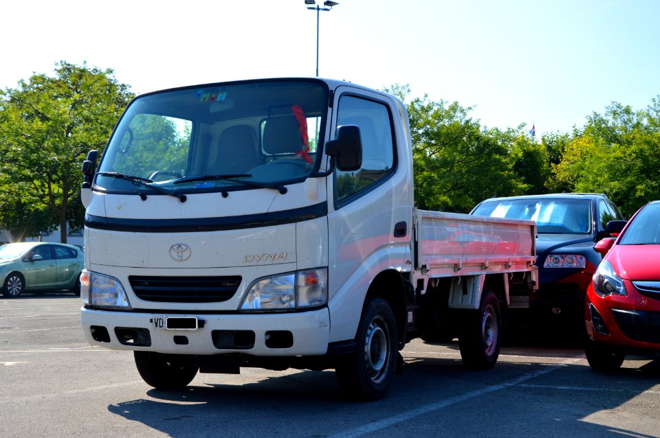 Toyota Dyna left side. Spielvogel 2013