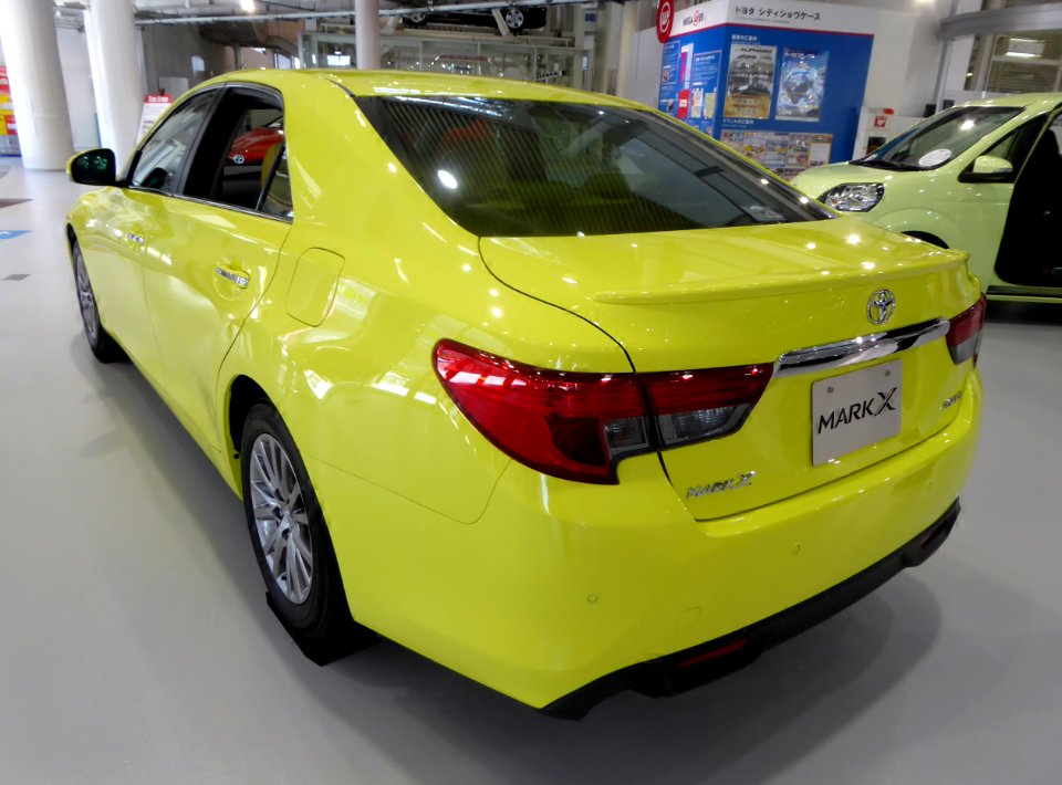 Toyota MARK X 250G "S Package・Yellow Label" (GRX130) rear