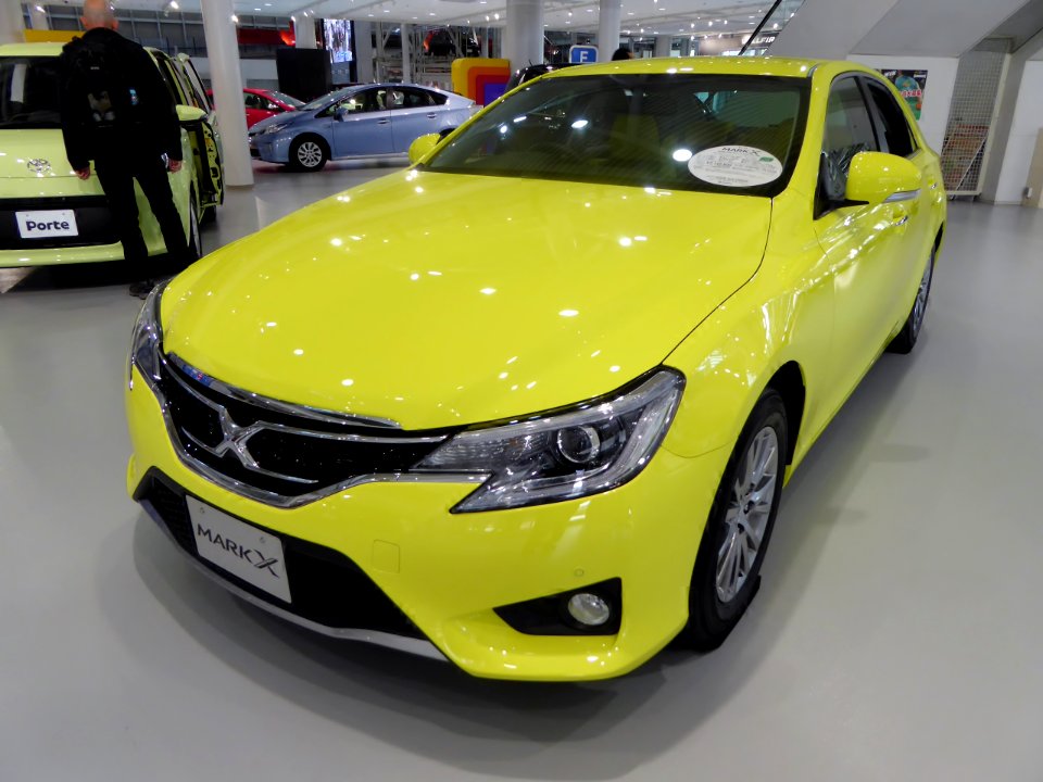 Toyota MARK X 250G "S Package・Yellow Label" (GRX130) front