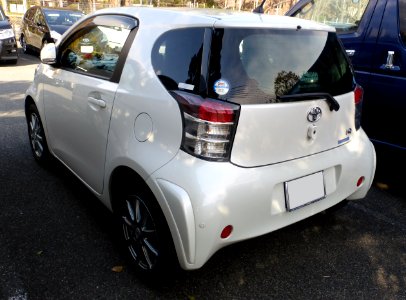 Toyota iQ 130G (NGJ10) rear