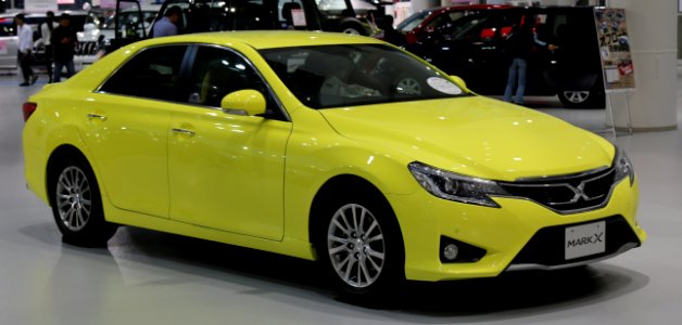 Toyota Mark X 250G Yellow Label