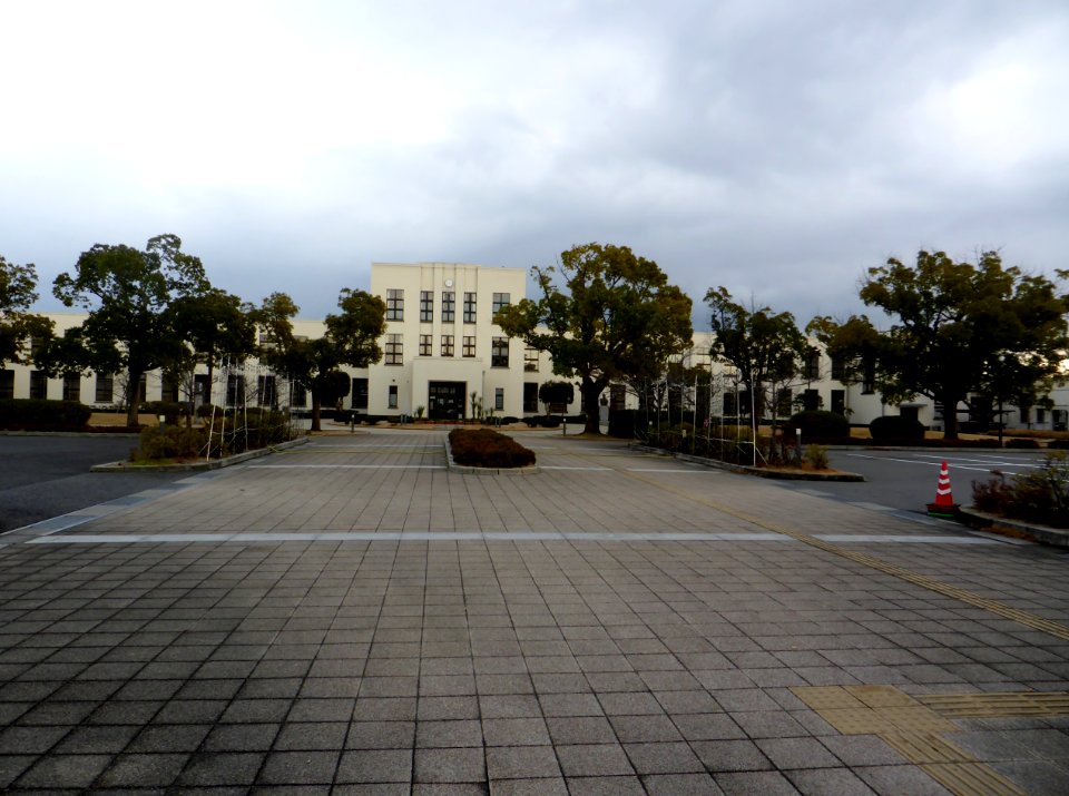 Toyosato Elementary School old building at 29th December 2014