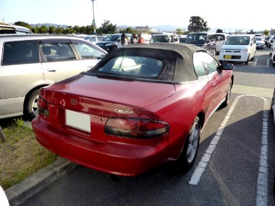 Toyota CELICA Convertible (ST200) rear photo