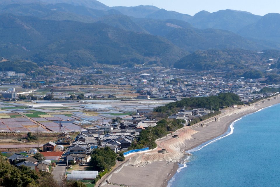 Townscape of Chijiwa and Chijiwa coast