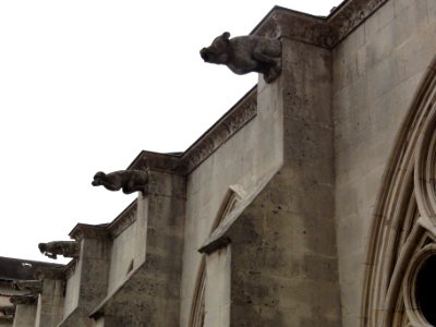 Toul, cloître de la Cathédrale Saint-Étienne, gargouilles (05)