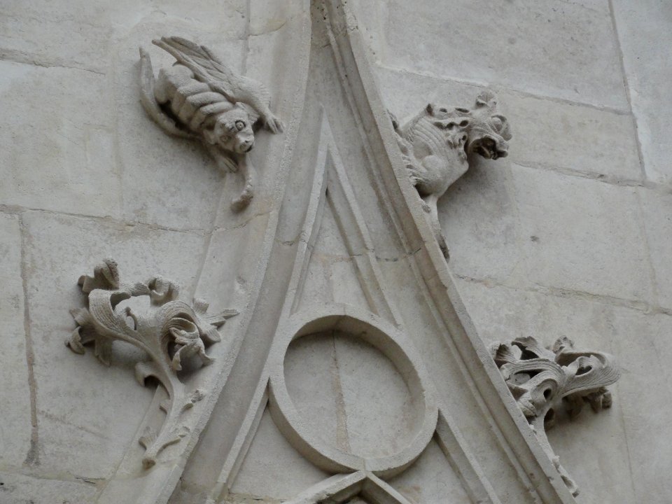 Toul (Meurthe-et-M.) Cloître de la collégiale Saint-Gengoult, détail (05)