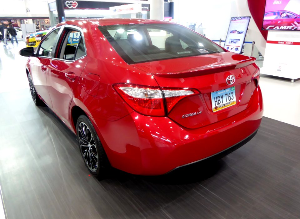 Toyota COROLLA S (E170) rear
