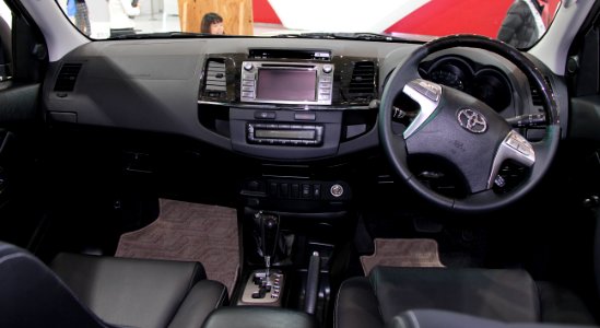 Toyota Fortuner interior