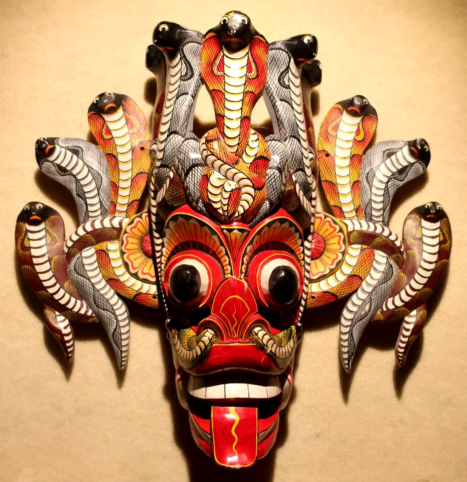 Tovil mask from Sri Lanka, East-West Center