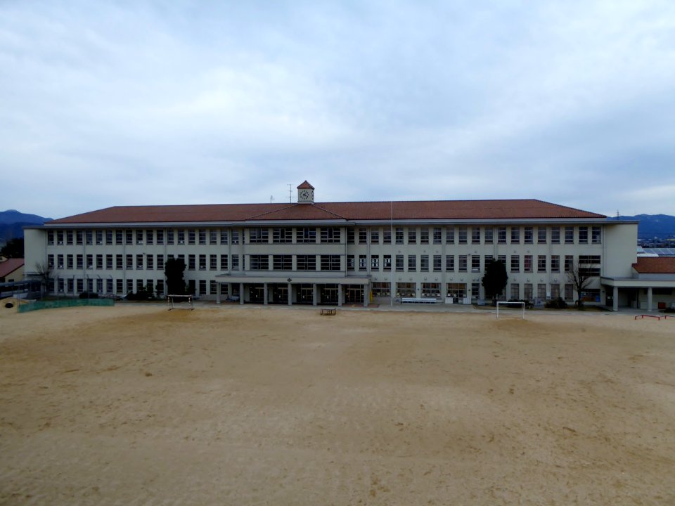 Toyosato Elementary School Current School Building