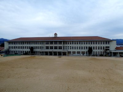 Toyosato Elementary School Current School Building