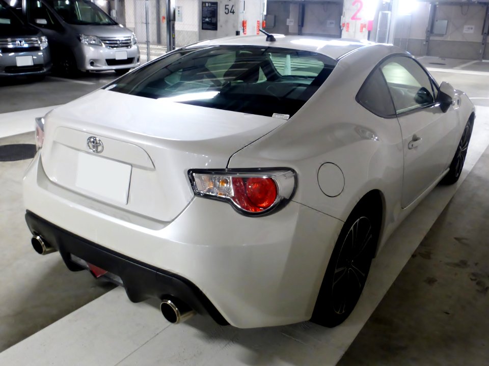 Toyota 86GT (ZN6) rear