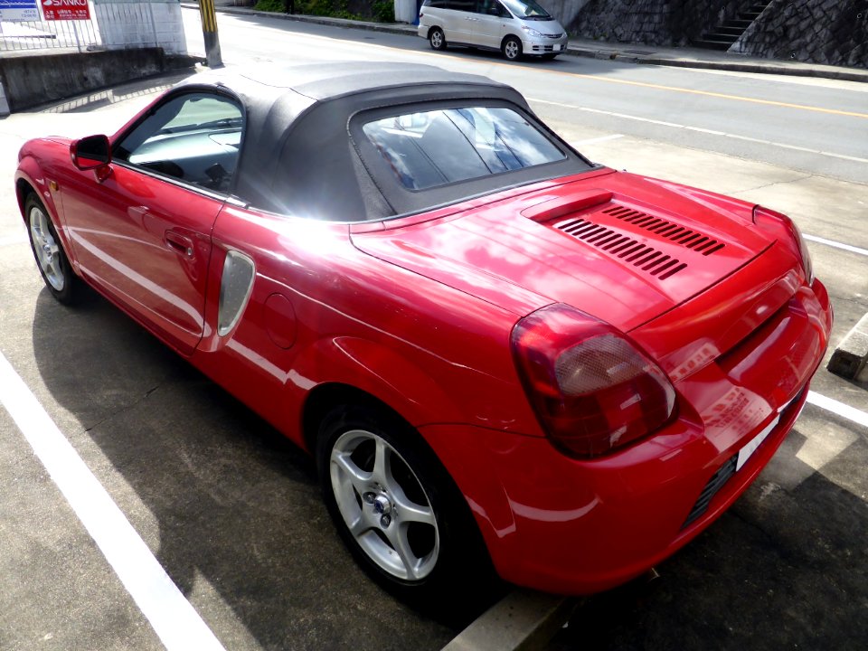 Toyota MR-S (ZZW30) rear