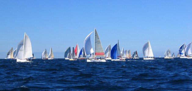Sea wind boats photo