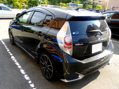 Toyota AQUA G's (NHP10) rear
