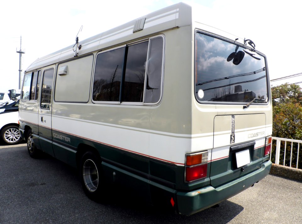 Toyota COASTER (B20) rear
