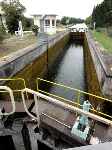 Toul (Meurthe-et-M.) Canal de la Marne au Rhin, écluse 25
